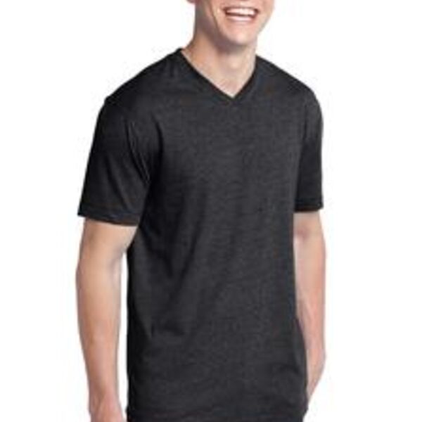 District® - Young Mens Tri-Blend V-Neck Tee DT142V Thumbnail