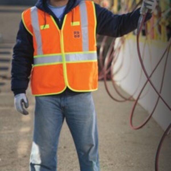 CornerStone® - ANSI Class 2 Dual-Color Safety Vest. CSV407 Thumbnail